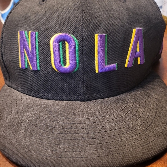 New Era NOLA New Orleans Fitted Hat Size 7 1/2 - Picture 2 of 6